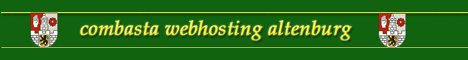 Werbeplattform der  combasta webhosting altenburg